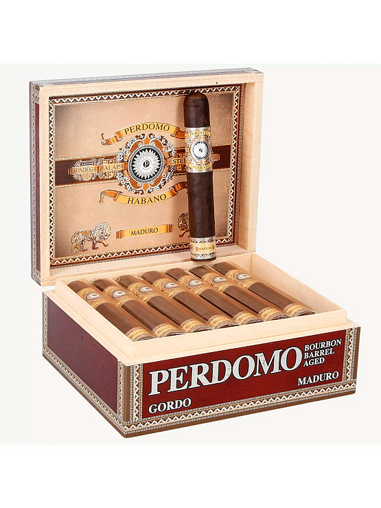 Сигары Perdomo Habano Bourbon Barrel-Aged Maduro Gordo - фото 5