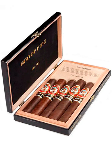 Сигары Arturo Fuente God of Fire Serie B SET 5 Cigars - фото