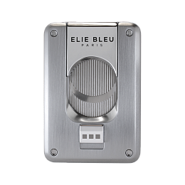 Каттер Elie Bleu Double Blade Cigar Cutter Brushed Chrome - фото