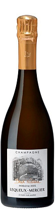Шампанское Lequeux-Mercier, "Millesime" Brut Nature 2005