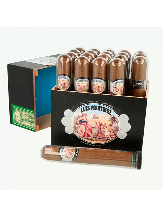 Сигары Luis Martinez Crystal Robusto Silver Selection Tubos - фото 5
