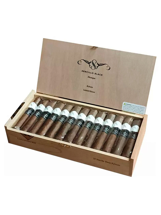 Сигары Sencillo Black Robusto - фото 4