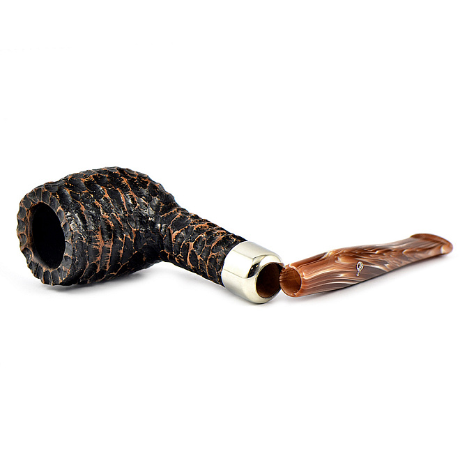Курительная трубка Peterson Derry Rustic 106 (фильтр 9 мм) - фото 8