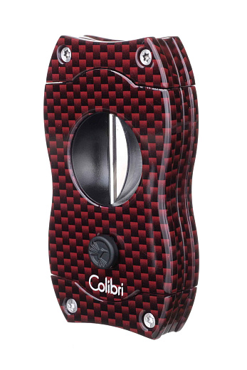 Гильотина Colibri V-cut, красный карбон CU300T22 - описание