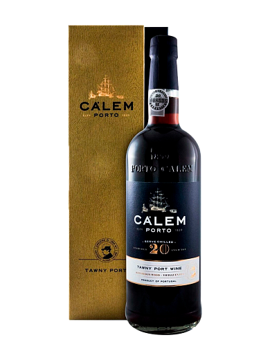 Calem 20 Years Old Tawny Porto, gift box 0.75 л - фото