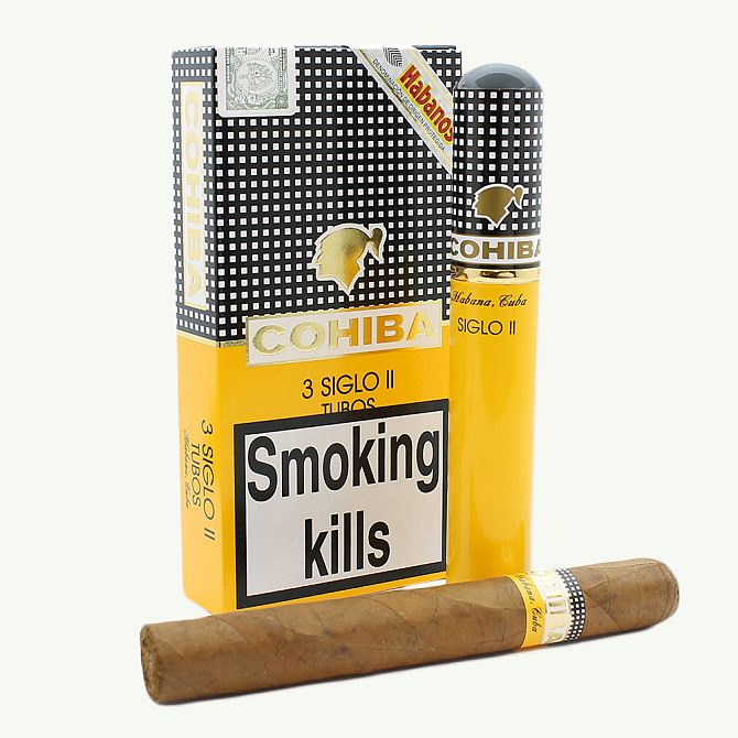 Сигары Cohiba Siglo II Tube - фото 5