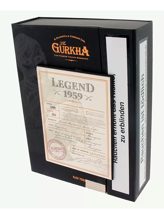 Сигары Gurkha Legend 1959 Toro - фото 6
