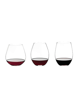 Набор бокалов для вина Riedel O Wine Tumbler Red Wine Testing, 570/600/690 мл