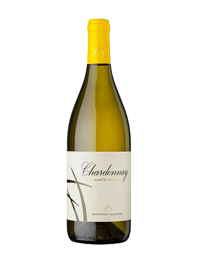Вино Produttori di Manduria, Chardonnay Santa Gemma Salento IGP, 2024 0.75 л - фото