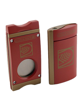 Комплект La Casa del Habano гильотина и зажигалка