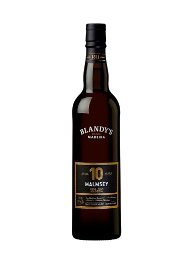 Вино Blandy's, "Malmsey" Rich 10 Years Old 0.5 л - фото