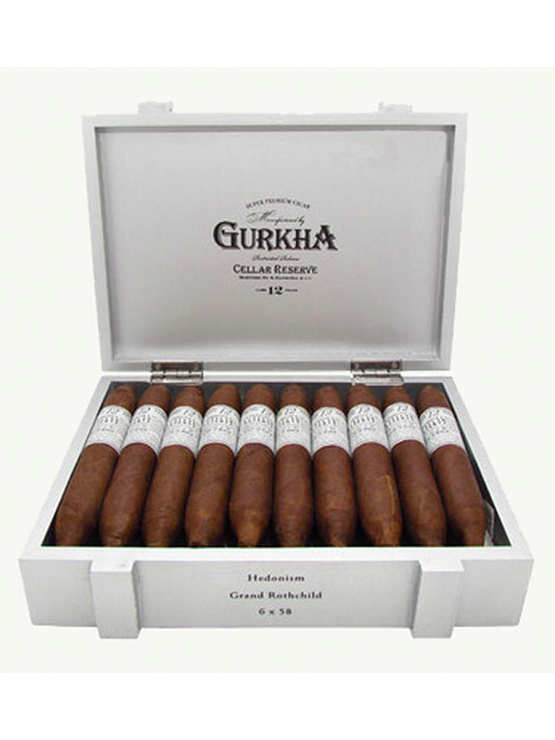 Сигары Gurkha Cellar Reserve 12 Years Platinum Hedonism Grand Rothshild - фото 5