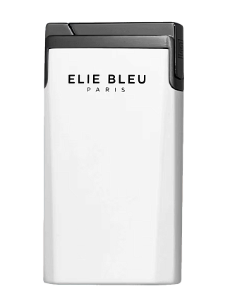 Зажигалка Elie Bleu Pocket Lighter "J15" White In Black Lacquer Finish