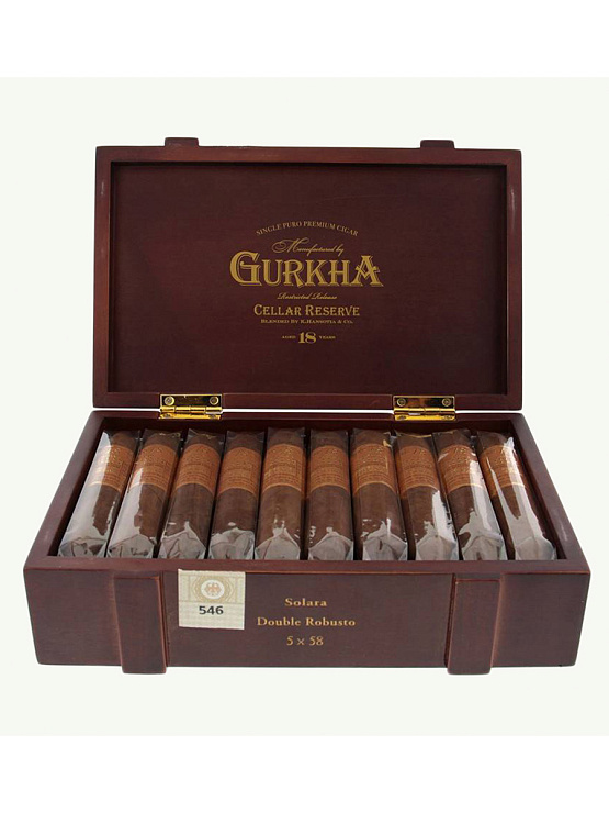 Сигары Gurkha Cellar Reserve 18 Year Solaro Double Robusto - фото 5