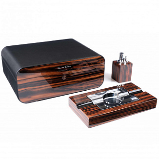 Набор сигарных аксессуаров Gentili SET-SV75-Black