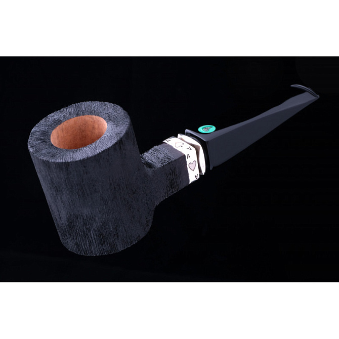 Курительные трубки L’Anatra Poker Pettinata прямая L022-3 - фото 7