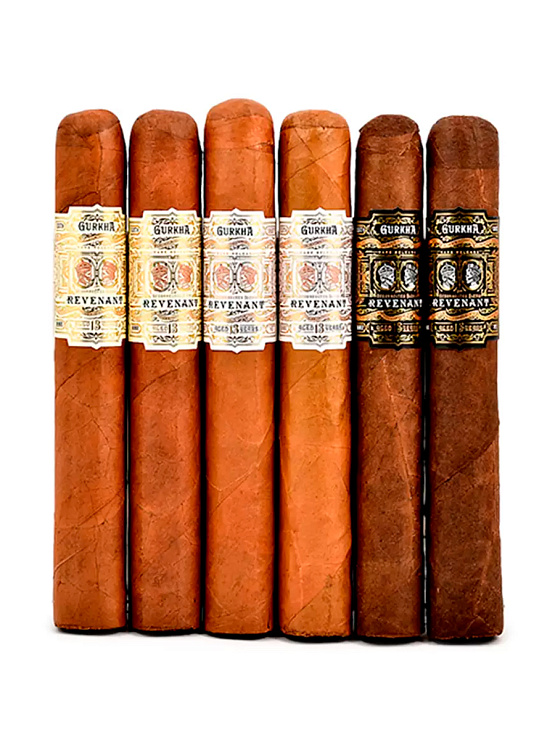 Сигары Gurkha Toro Sampler Red & Black SET of 6 cigars - фото 4