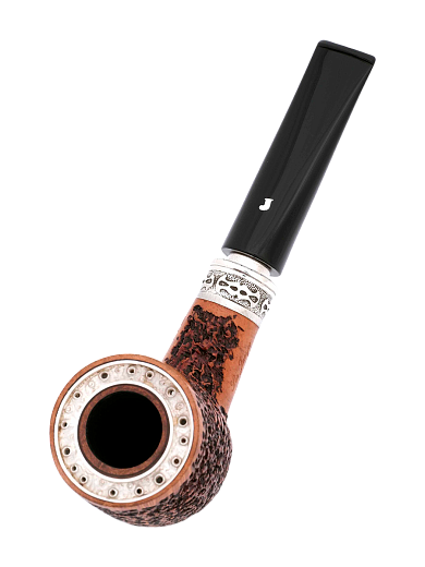 Курительная трубка Ser Jacopo Leonardo da Vinci Rustic Straight S623-5, в шкатулке - цена