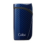Зажигалка сигарная Colibri Falcon, синий карбон - фото 1
