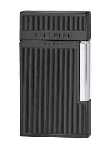 Зажигалка Elie Bleu Pocket Lighter "Diamond Jetflame" Monochrome Black - фото