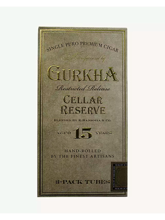 Сигары Gurkha Cellar Reserve 15 Years Grand Rothchild Tubos - фото 6