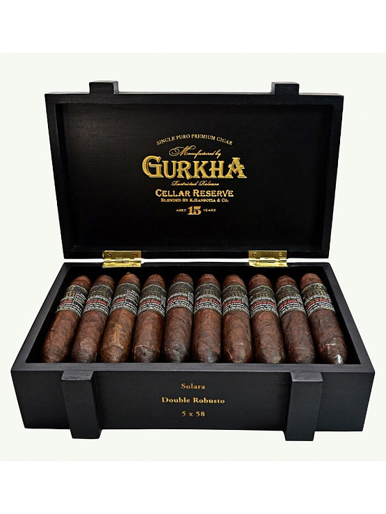 Сигары Gurkha Cellar Reserve Limitada Solara Double Robusto - фото 5