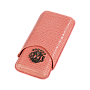 Футляр The Opus X Society Teju Leather Case Salmon на 3 сигары