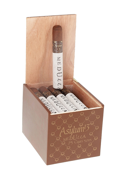 Сигары Asylum 13 Medulla Oblongata Robusto 50 x 5 - фото 5