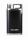 Зажигалка сигарная Colibri Belmont, черная-хром - фото 1