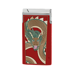 Зажигалка Elie Bleu Pocket Lighter "J15" Dragon - фото