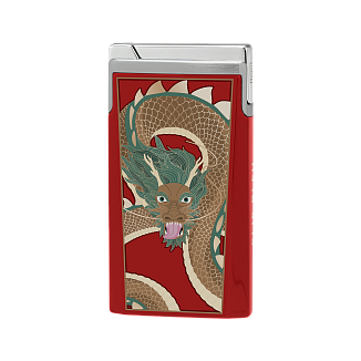 Зажигалка Elie Bleu Pocket Lighter "J15" Dragon