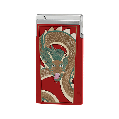 Зажигалка Elie Bleu Pocket Lighter "J15" Dragon - фото
