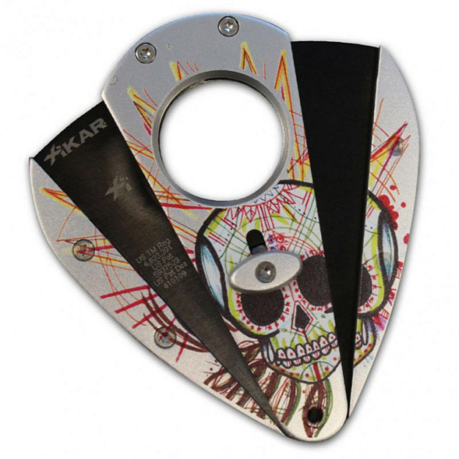 Каттер Xikar Xi1 Las Calacas Silver Skull 2 (101DS2) - фото 4