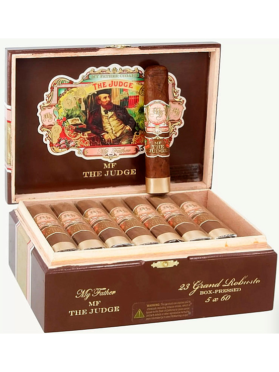 Сигары My Father The Judge Grand Robusto Box Pressed - фото 5