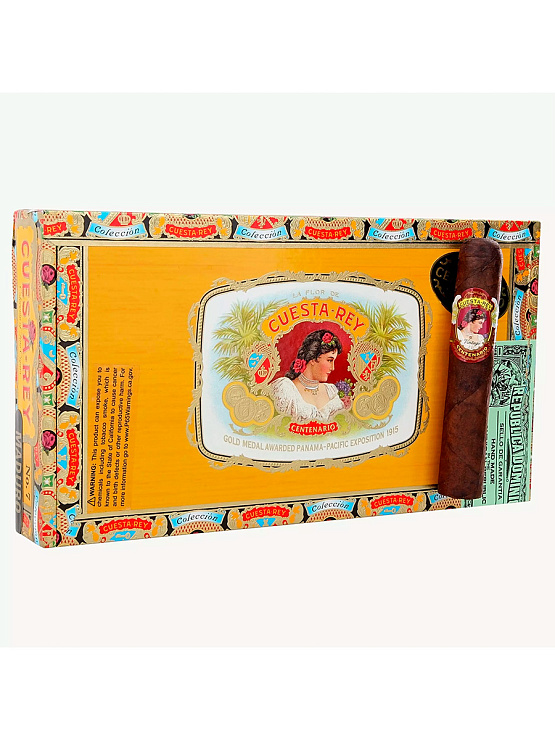 Сигары Cuesta-Rey Centenario Robusto No. 7 Maduro - фото 6