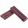 Чехол Jemar на 2 сигары, натуральная кожа 110-2-XL-Brown - фото 2