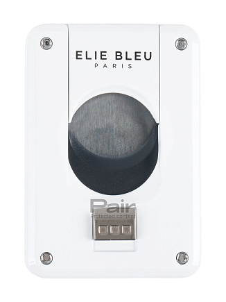 Каттер Elie Bleu Double Blade Cigar Cutter White Black Blade