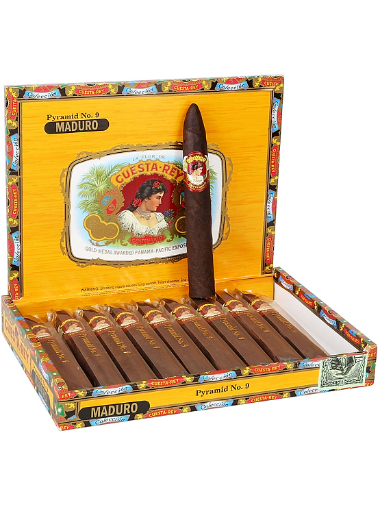 Сигары Cuesta-Rey Centenario Pyramid No. 9 Maduro - фото 5