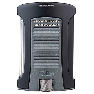 Зажигалка сигарная Colibri Daytona, черно-серая LI770T11