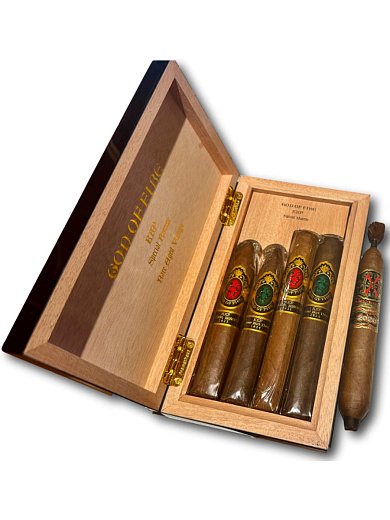 Сигары Arturo Fuente God of Fire KKP Never Back Down Special Reserve Set Black 4 Cigars - цена
