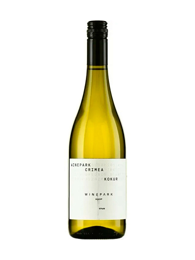 Вино белое сухое Winepark Kokur 0.75 л - фото