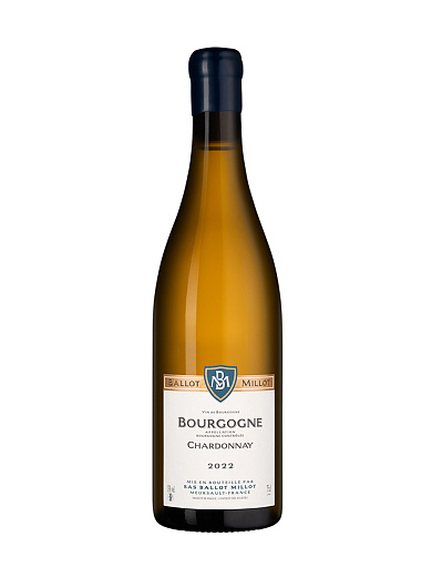 Вино Bourgogne Chardonnay, Domaine Ballot Millot et Fils 0.75 л - фото