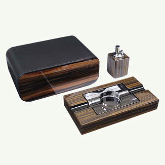 Набор сигарных аксессуаров Gentili SET-SV40-Black