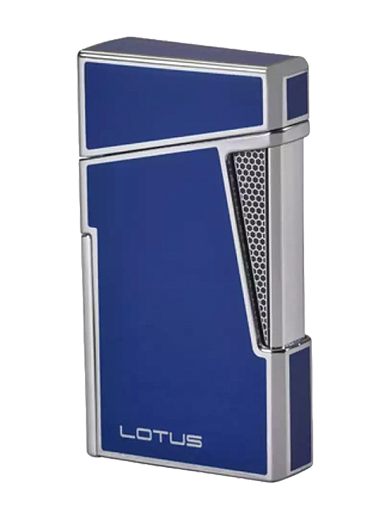 Зажигалка Lotus APOLLO Blue & Chrome 4870 - фото