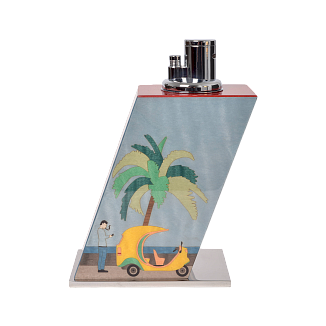 Зажигалка Elie Bleu Large Table Lighter "Casa Cubana" Carousel