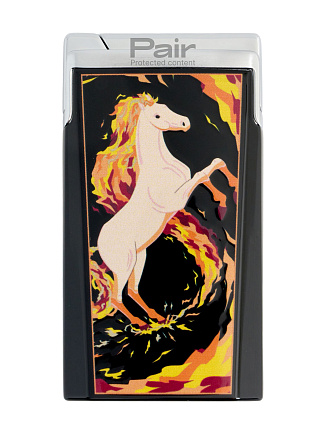 Зажигалка Elie Bleu Pocket Lighter "J15" Fire Horse