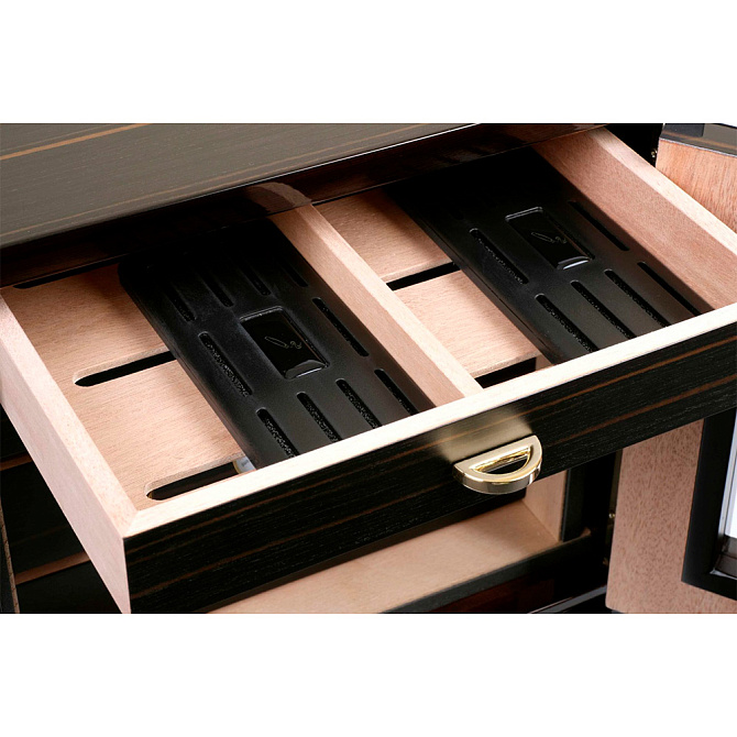 Хьюмидор-шкаф Gentili на 150 сигар SC150-Ebony - фото 9