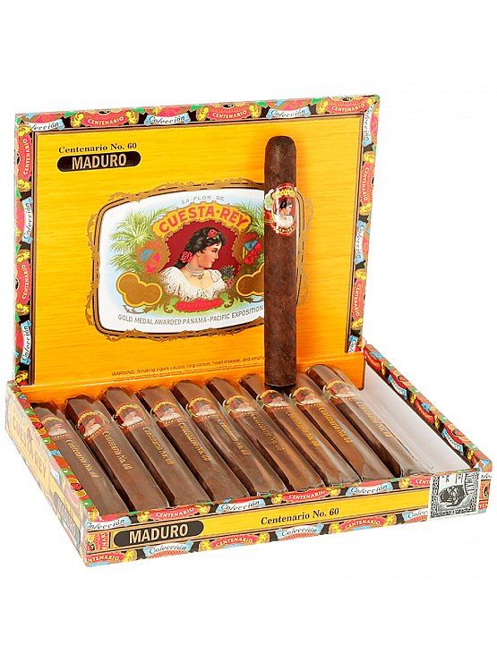 Сигары Cuesta-Rey Centenario No. 60 Maduro - фото 5