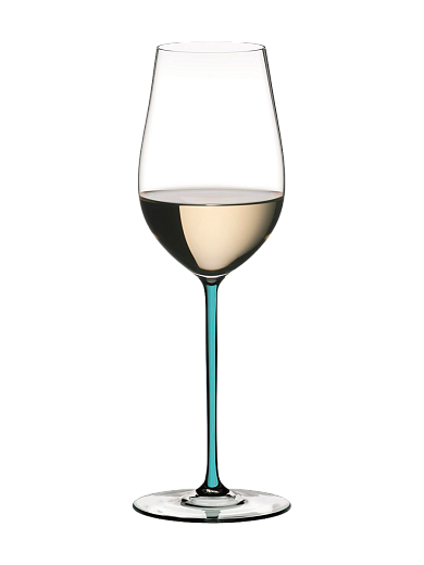 Бокал для вина Riedel Fatto A Mano Riesling/Zinfandel Turquoise, 395 мл - цена