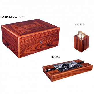 Набор сигарных аксессуаров Gentili SET-SVH50-Palissandro